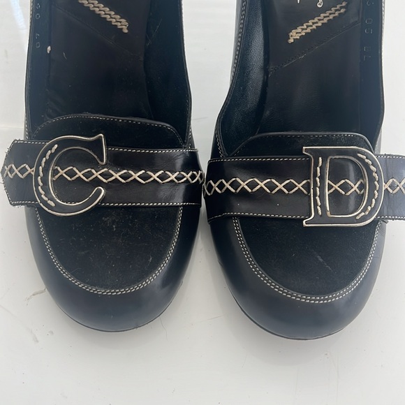 Authentic Vintage DIOR shoes  | Authentic Vintage Dior Round Closed Toe CD logo - Picture 2 of 13